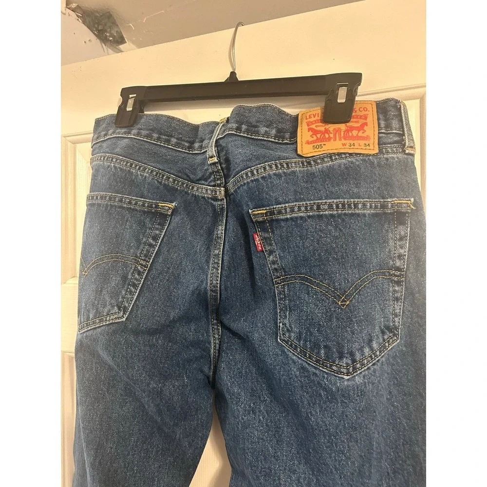 Levi's 505 Regular Fit Straight Leg Jeans